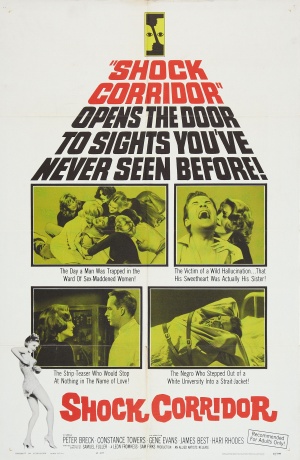 shock corridor poster